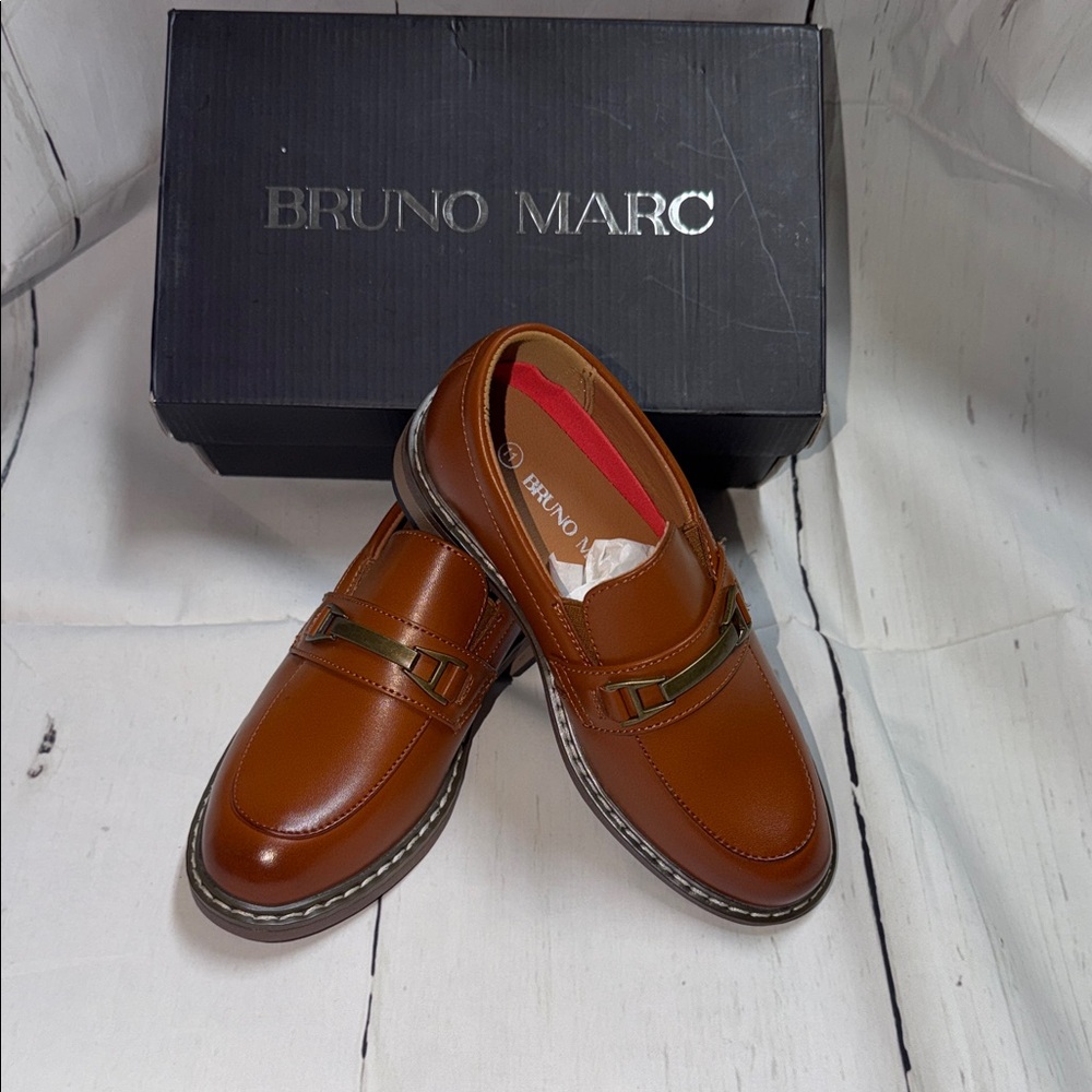 Bruno Marc - Boys Brown Loafers